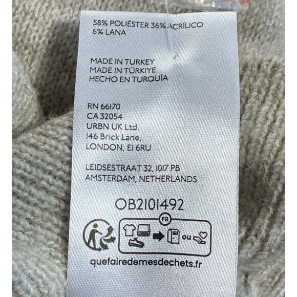 Anthropologie Maeve Short Sleeve Grey Cardigan‎ Gold Buttons  XL Preppy Academia - Picture 14 of 16